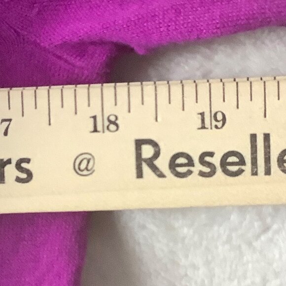 J.Crew The Caryn Cardigan Sweater 100% Cotton Women Medium Purple - Picture 5 of 7